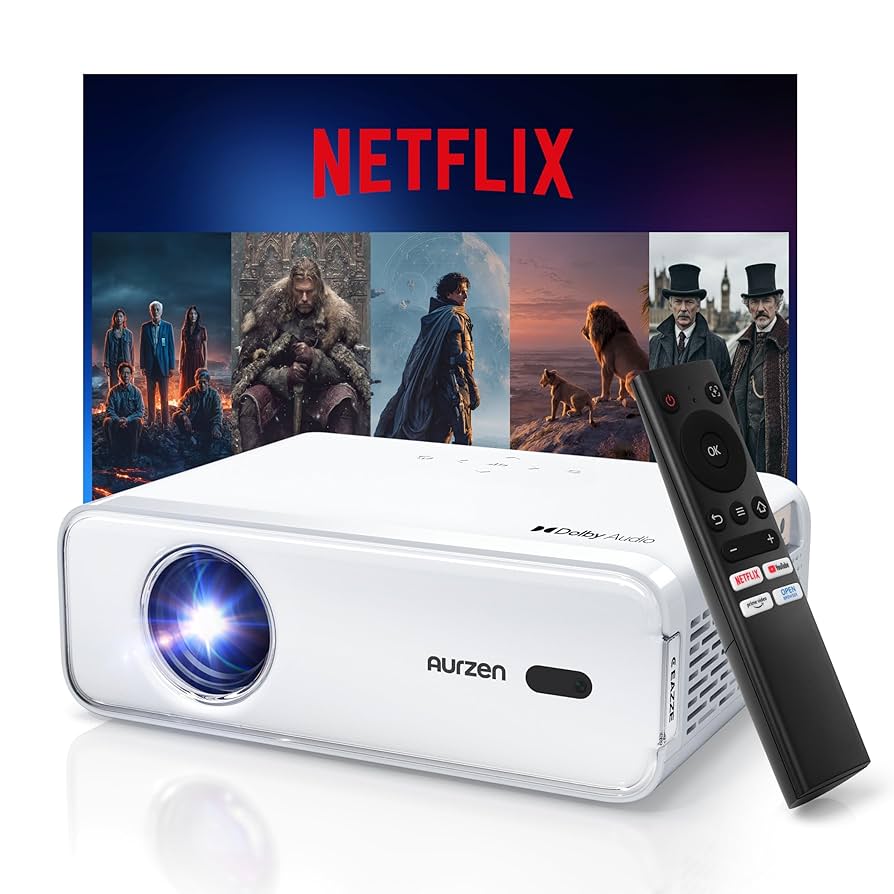 Amazon.com: Aurzen EAZZE D1 Smart Projector with WiFi and